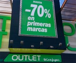 El Corte Inglés inaugura outlet 